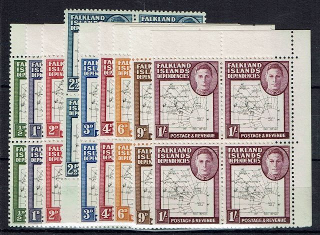 Image of Falkland Island Dependencies SG G9/16 UMM British Commonwealth Stamp